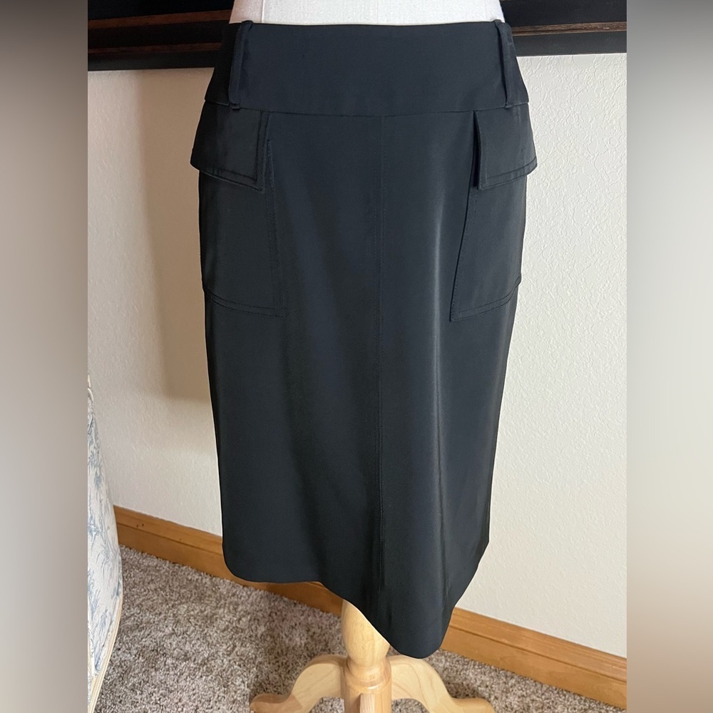 Shin Choi Black Skirt w/Pockets Size 6